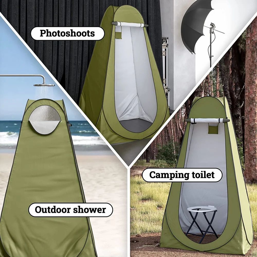 خيمة القياس والتبديل المتنقلة Tente Pop-up Individuelle Pliable