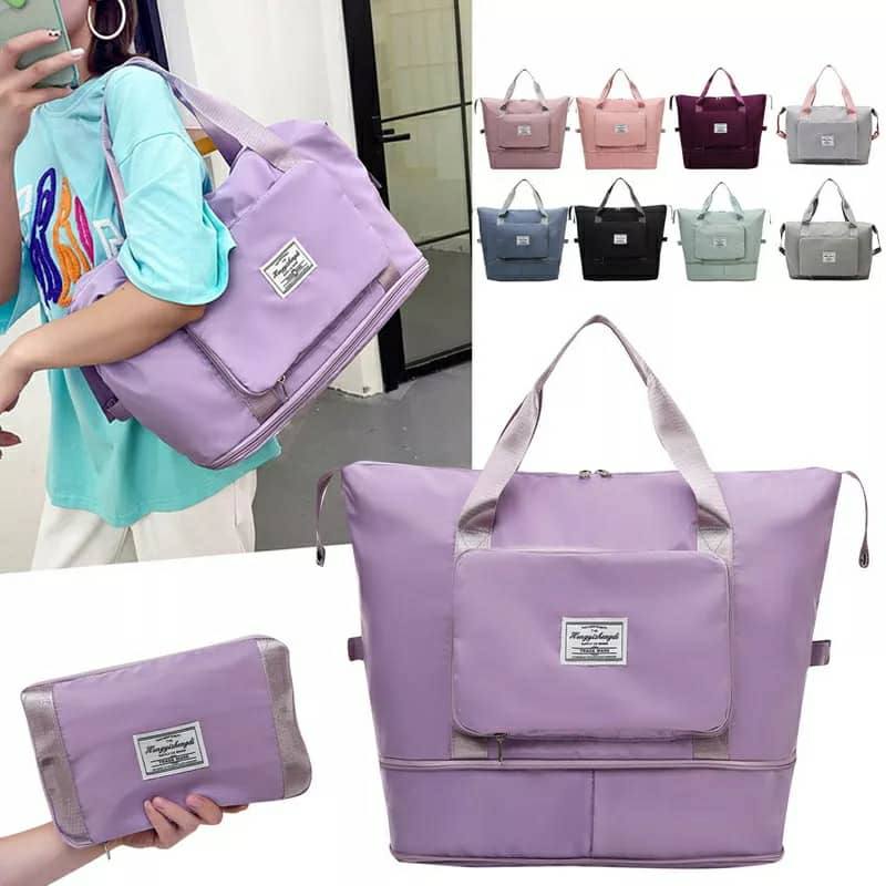 حقيبة سفر قابلة للطي والتوسيع  Sac de Voyage Pliable et Extensible