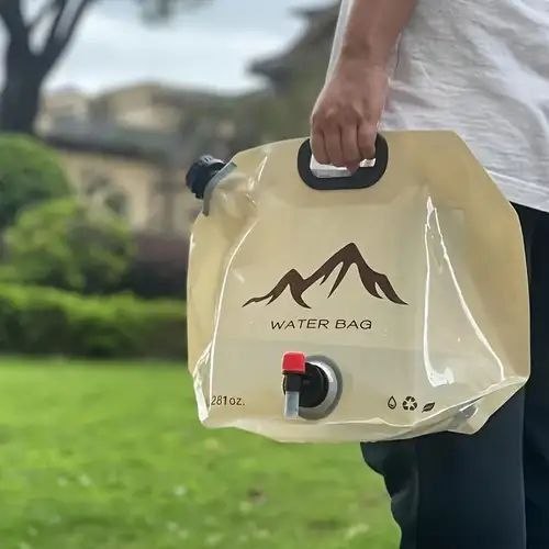 قربة ماء قابلة للطي مع حنفية  Jerrican d'Eau Pliable avec Robinet