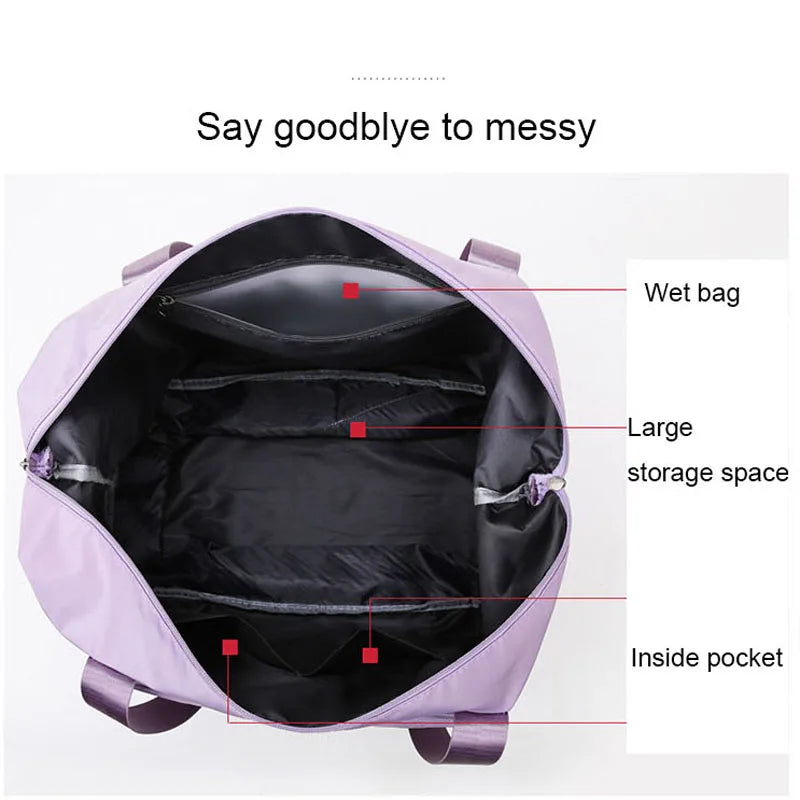 حقيبة سفر قابلة للطي والتوسيع  Sac de Voyage Pliable et Extensible
