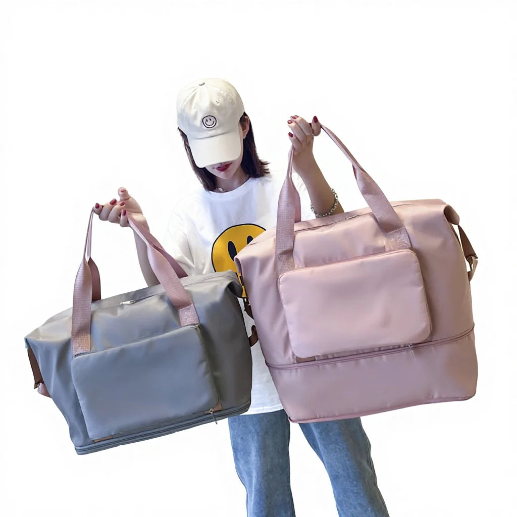 حقيبة سفر قابلة للطي والتوسيع  Sac de Voyage Pliable et Extensible