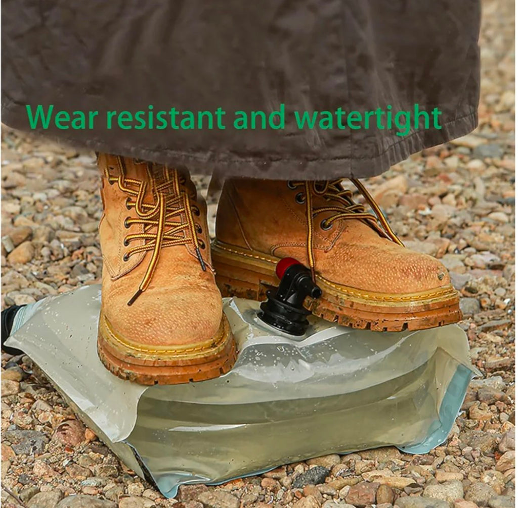 قربة ماء قابلة للطي مع حنفية  Jerrican d'Eau Pliable avec Robinet
