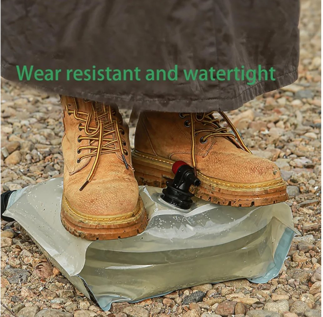 قربة ماء قابلة للطي مع حنفية  Jerrican d'Eau Pliable avec Robinet