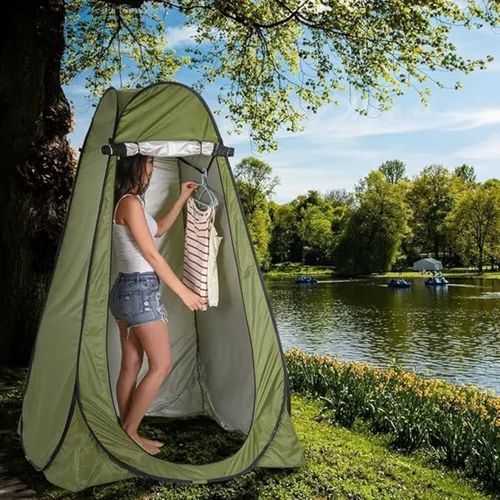 خيمة القياس والتبديل المتنقلة   Tente Pop-up Individuelle Pliable