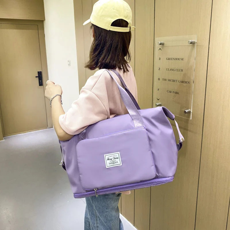 حقيبة سفر قابلة للطي والتوسيع  Sac de Voyage Pliable et Extensible