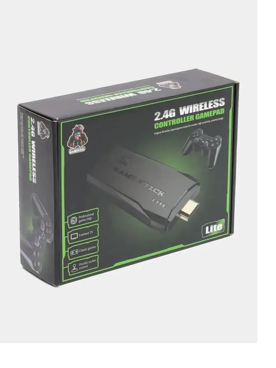 Game Stick 4K Premium - 10,000+ Jeux (Mawasim)